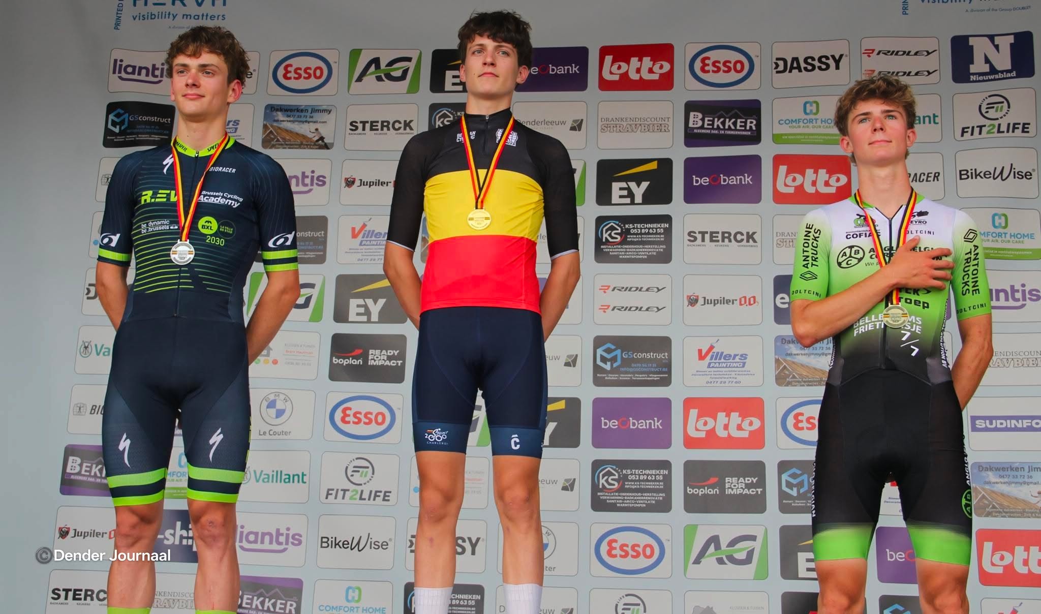 Thibault Marcelis verrast in Iddergem en kroont zich tot Belgisch kampioen