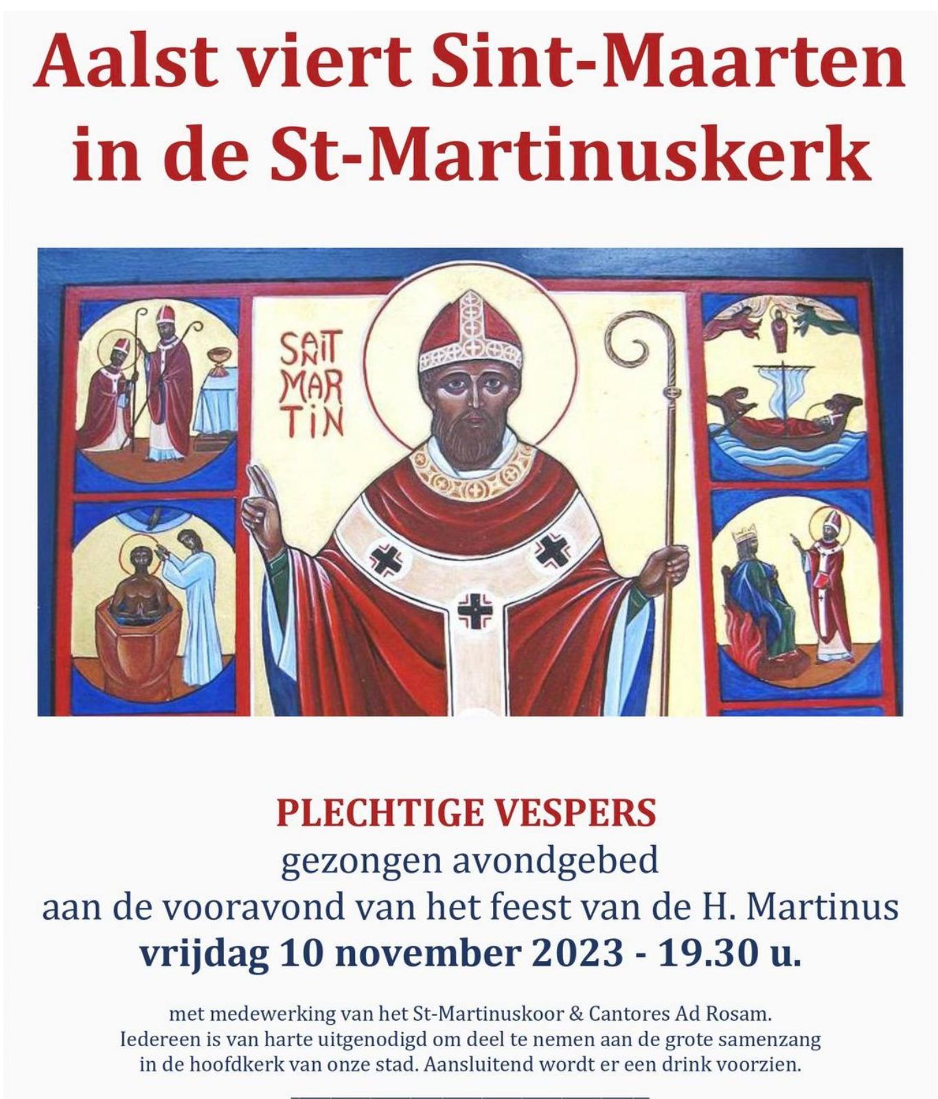 Met Sint-Maarten is het terecht feest in Aalst. 