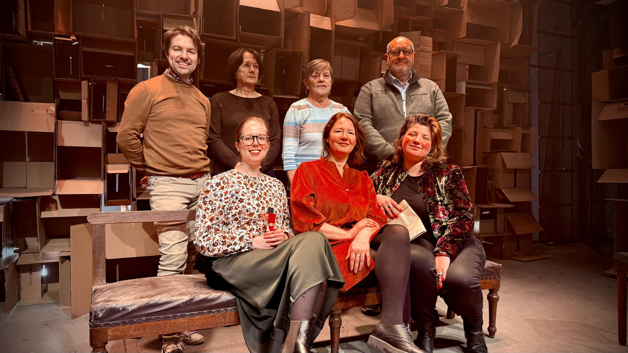 🎭 Gisteren ging onze tweede productie van het seizoen in première!