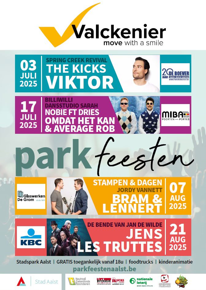 🎉 On met la patat op de Parkfeesten Aalst! 🌞🎶