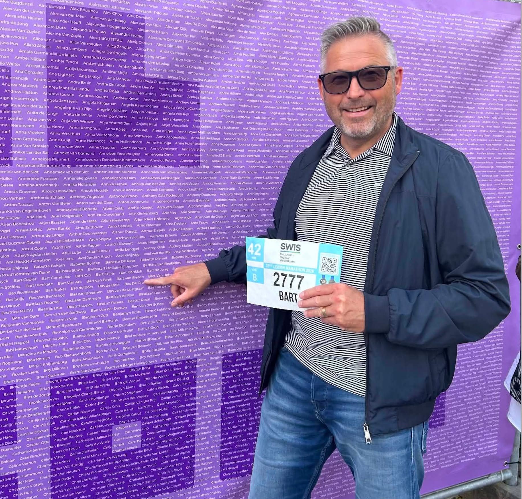 📰 Leiden – Sterke prestatie voor Bart Van Biesen tijdens de Marathon van Leiden.