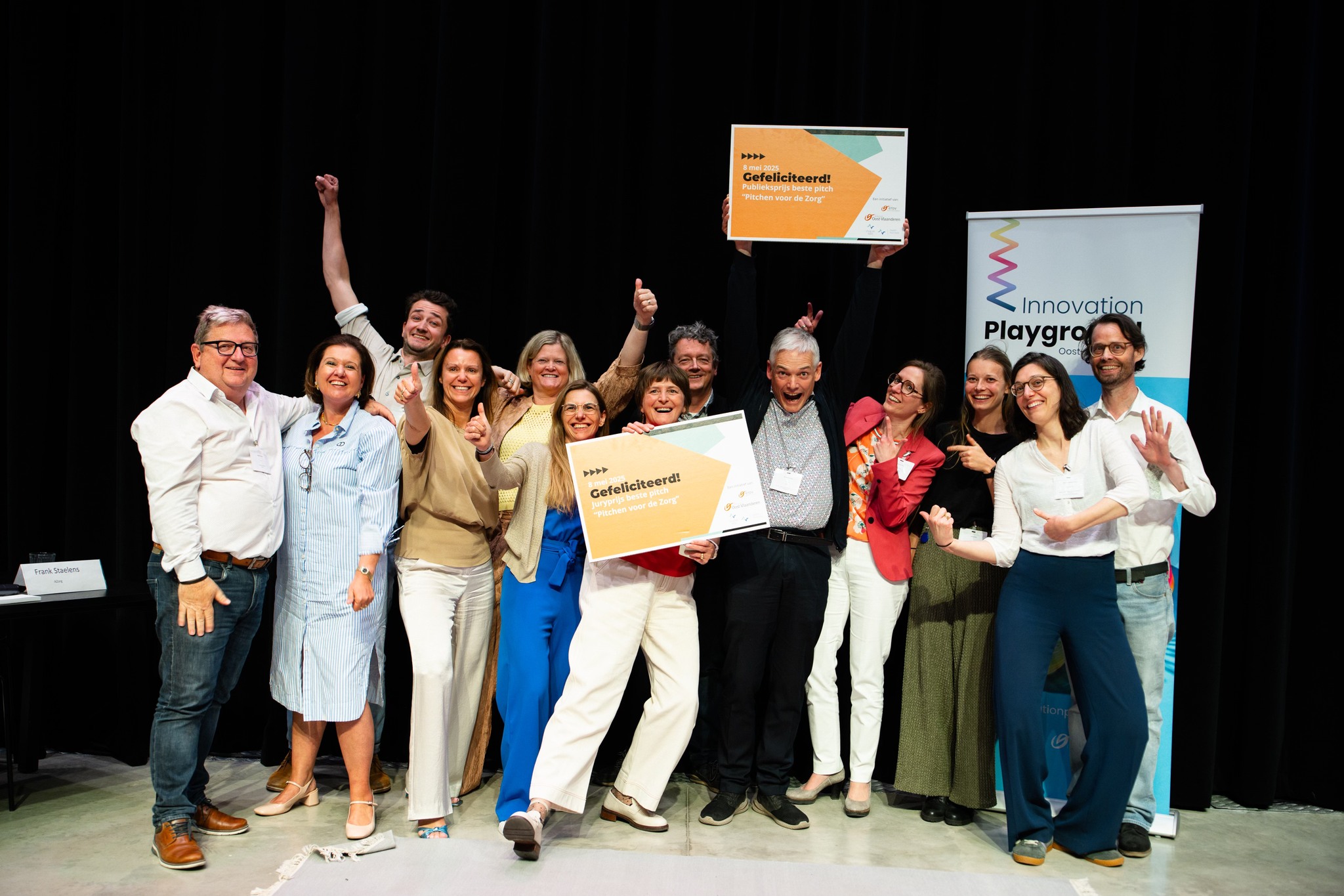 🌟 Veel nieuwe ideeën én twee winnaars op Pitchen voor de Zorg! 🌟