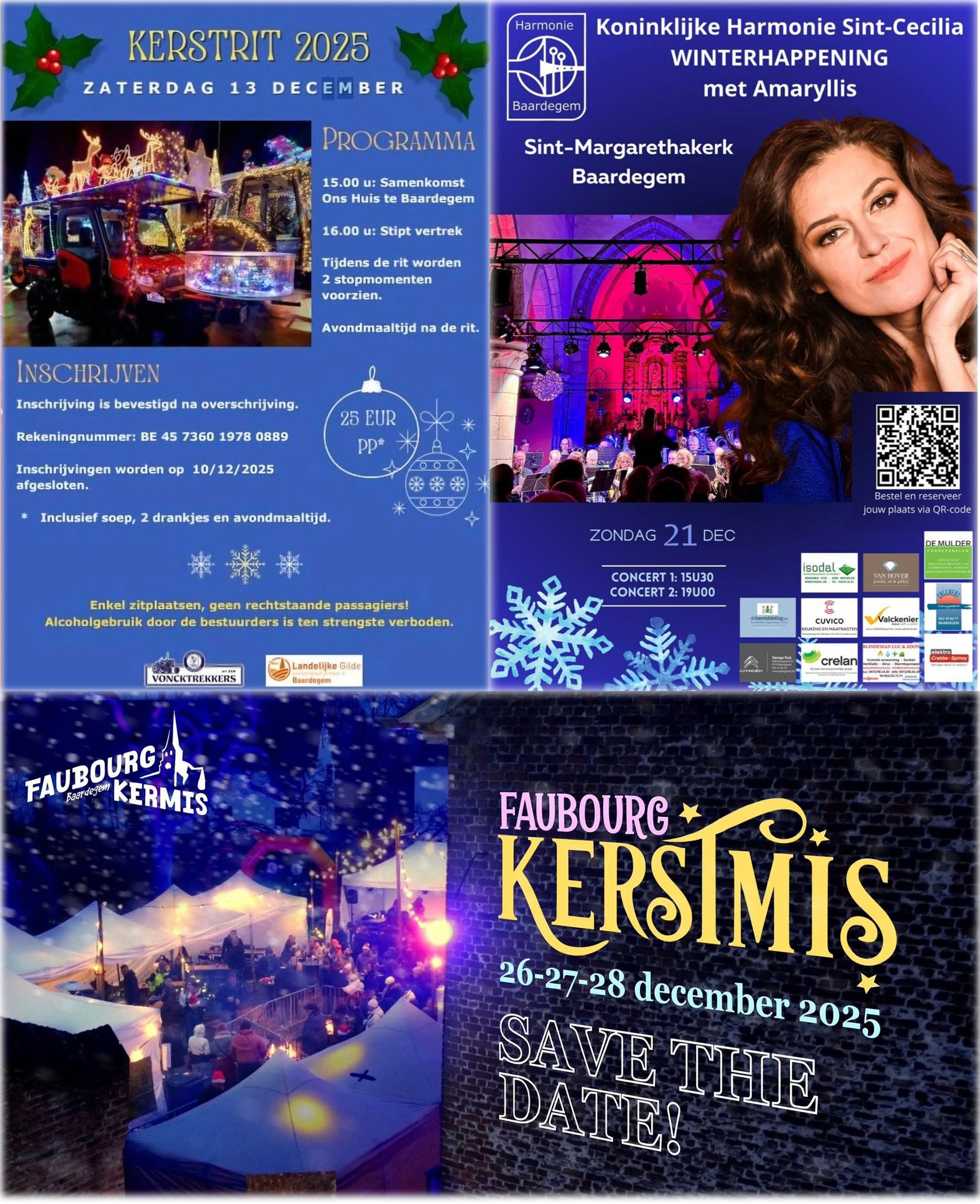 🎄 BAARDEGEM – SAVE THE DATES! 🎄