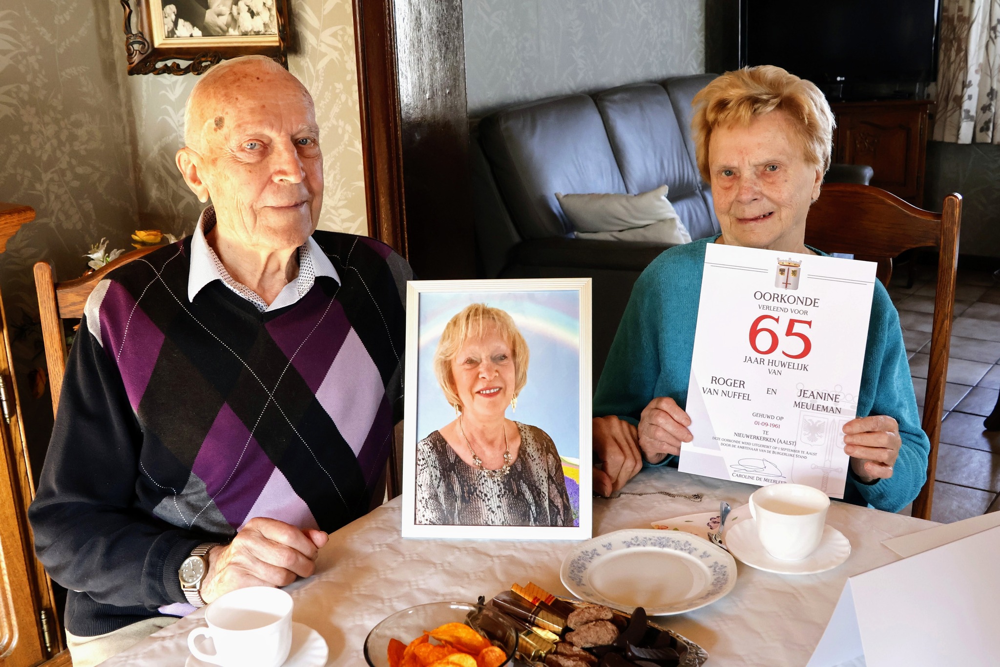 Roger en Jeanine 65 jaar getrouwd: liefde, familie en een leven vol verhalen