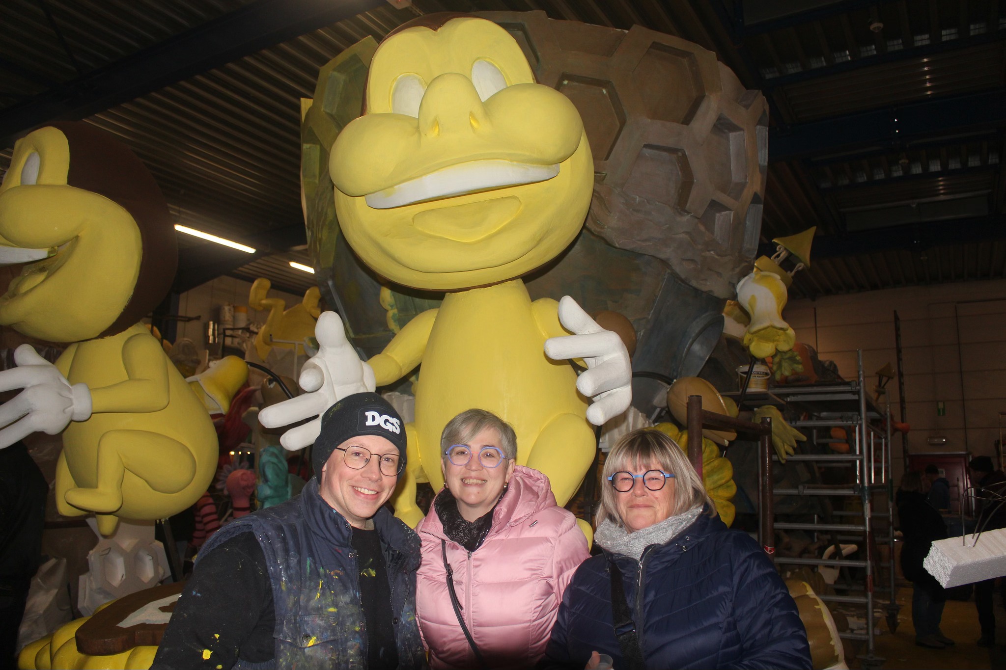 🍸 Team cd&v op jeneverronde in carnavalswerkhallen