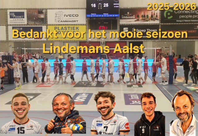 Maaseik was in de halve finales 2x te sterk voor Lindemans Aalst waardoor het seizoen 2025-2026 aan zijn einde kwam afgelopen vrijdag.