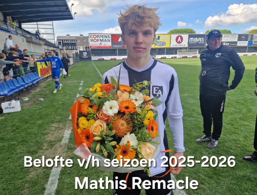 Verkozen tot Belofte en Man van het Seizoen 2025-2026 bij Eendracht Aalst Lede