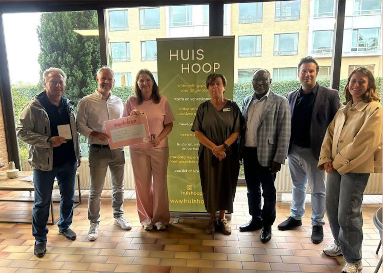 Eerste afterwork cd&v Aalst brengt 700 euro op voor Huis Hoop