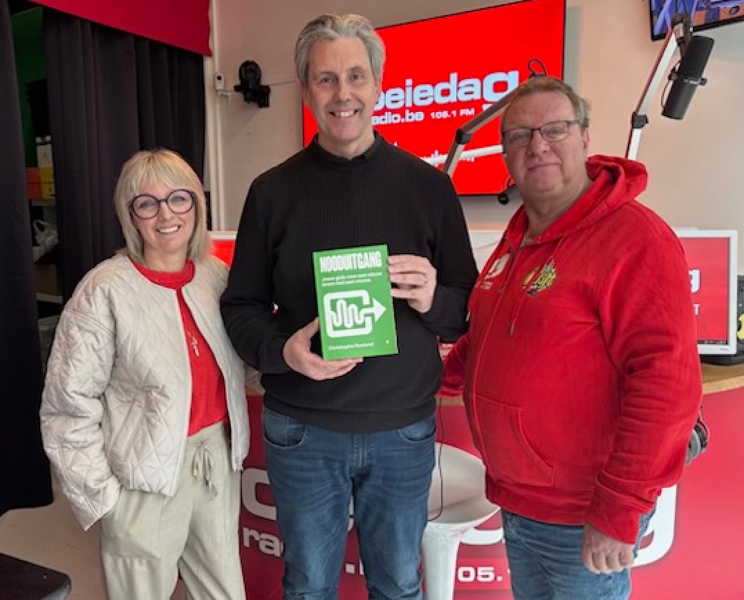 🎙️ Vandaag in ‘Aalst Leeft’ met Peter & Sabine op Goeiedag Radio tussen 11:00 en 13:00 interview met Christophe Roeland.