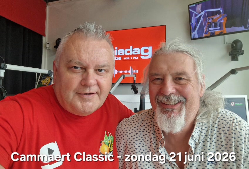 Alain Cammaert was te gast in "Jasper op zaterdag" op Goeiedag Radio