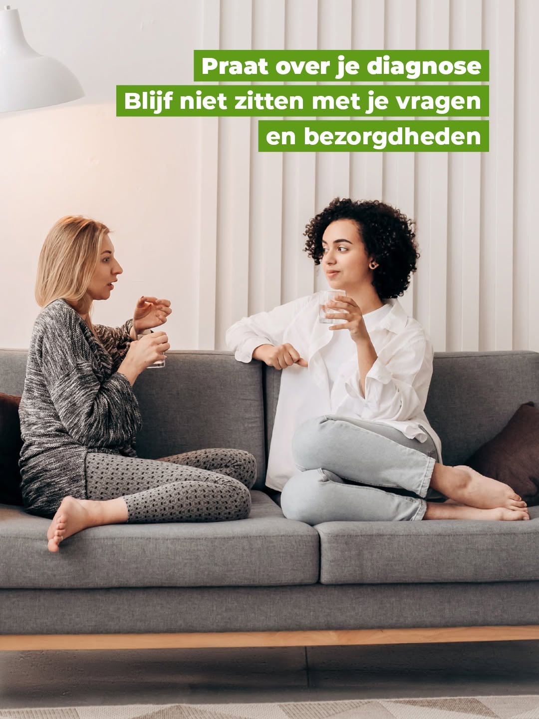 AZORG vraagt aandacht voor angsten na een diagnose: “Praten lucht op”