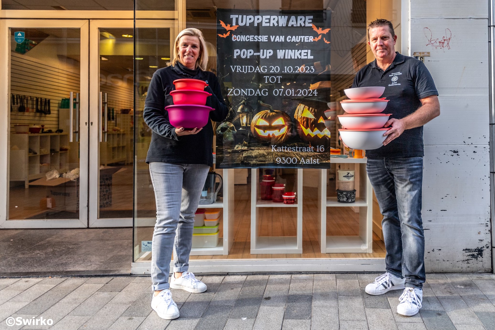 Pop-up Tupperware-winkel in de Kattestraat!