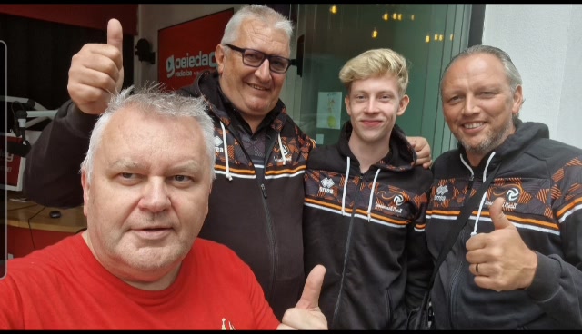 Lindemans Aalst te gast in de studio bij Sabine en Jasper