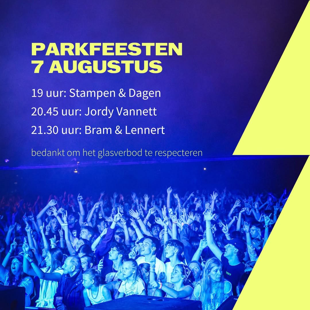 🎉 Augustus wordt knallen in het stadspark! 🎉