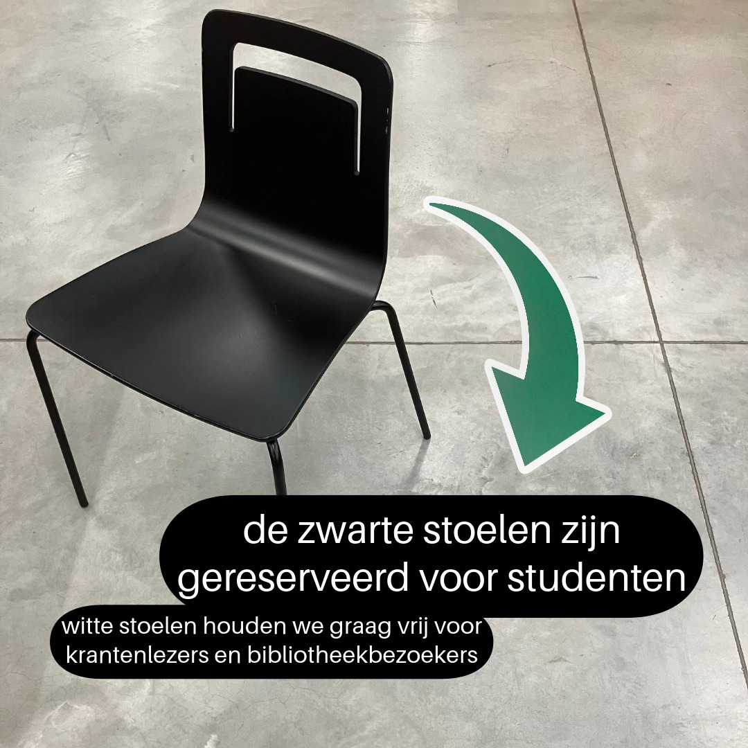 Vanaf vandaag weer 125 studieplekken met studieblokje in Utopia. 