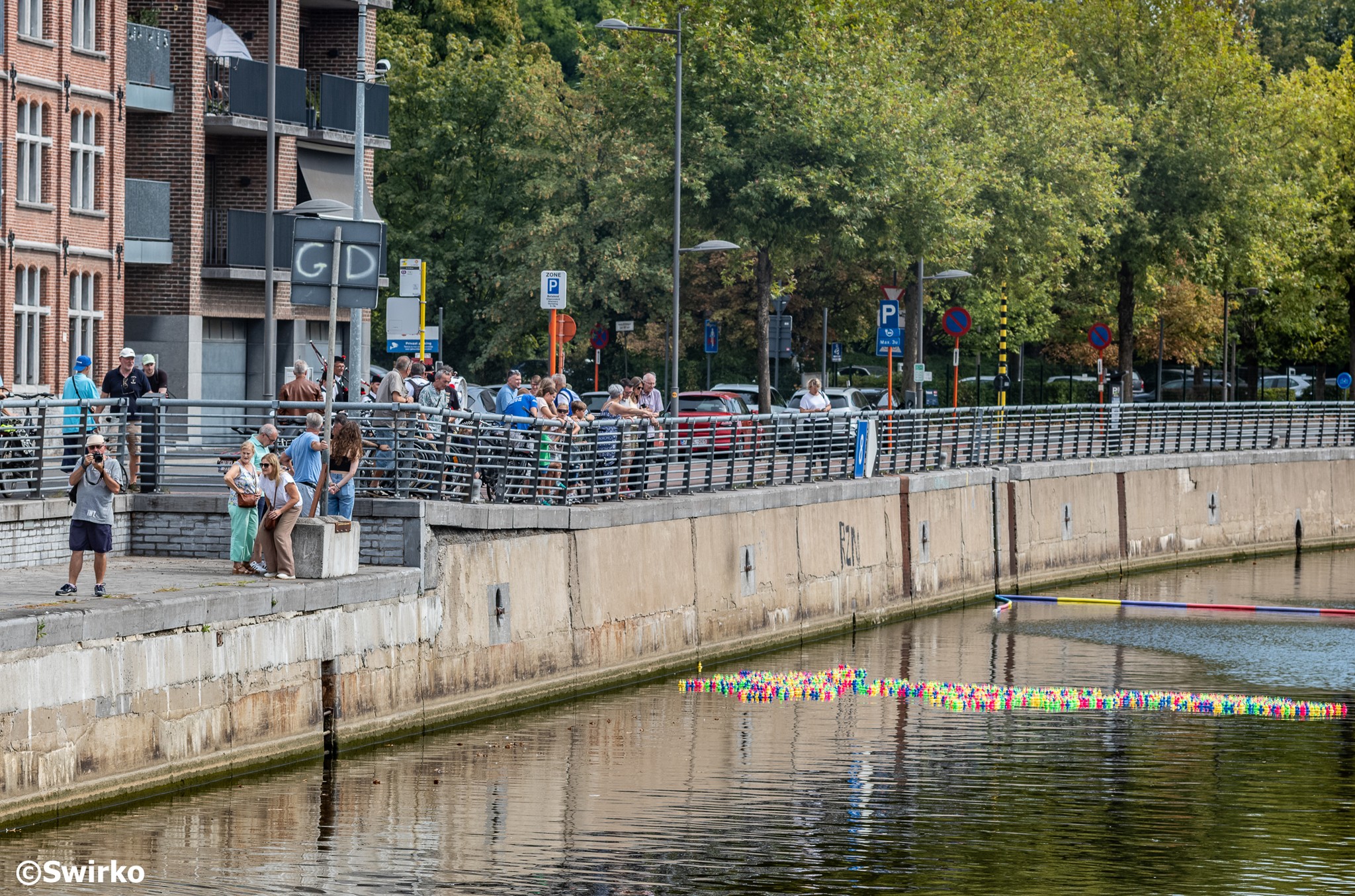 Eendjesrace van AKV Pertotal lokt opnieuw heel wat volk naar Werfplein