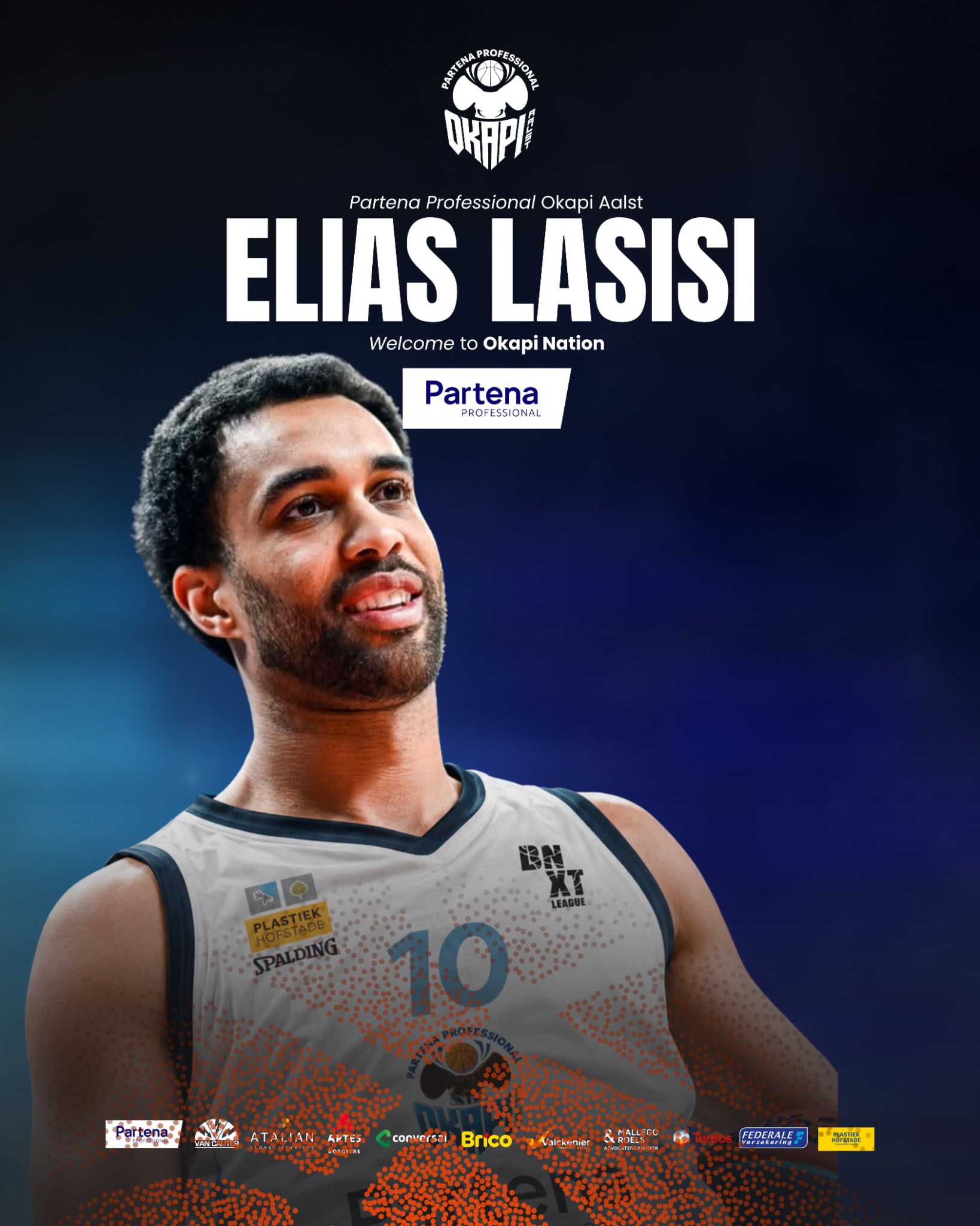 🏀 Okapi Aalst strikt Belgische topguard: kampioen Elias Lasisi kiest voor blauw-wit
