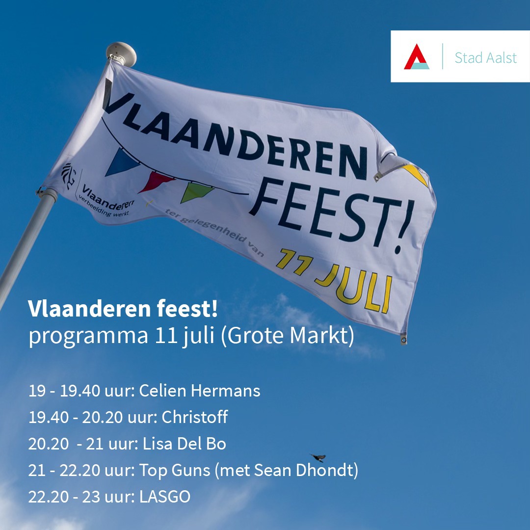 Wie zakt vrijdag af naar de Grote Markt? 🥳 Helemaal gratis!