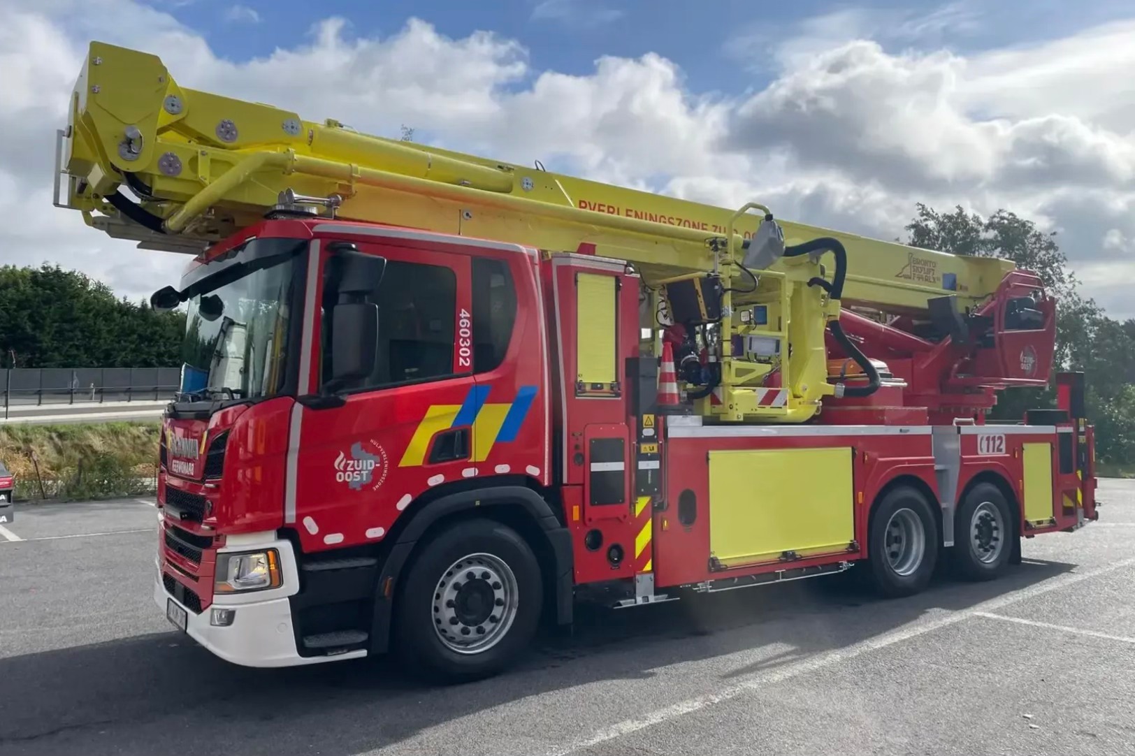 🚒 Nieuwe ladderwagen en elevator voor Hulpverleningszone Zuid-Oost
