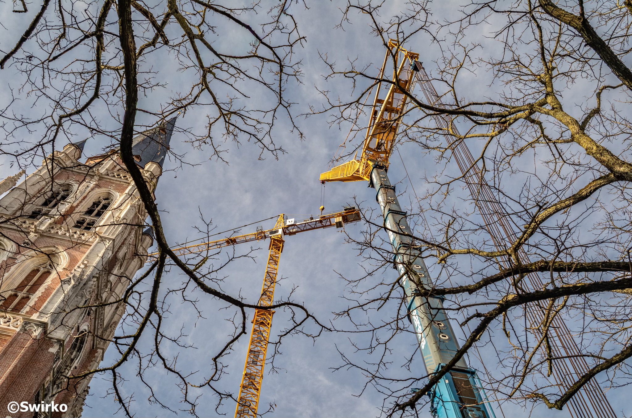 Plaatsing torenkraan markeert start tweede restauratiefase Sint-Jozefkerk 🏗