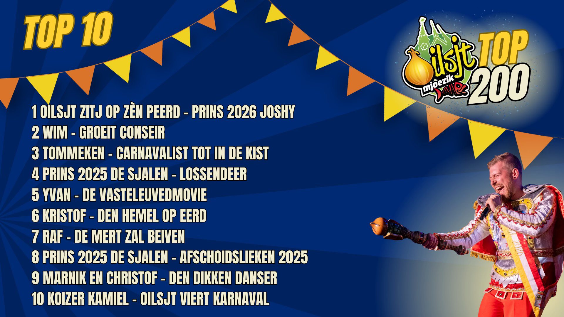 🎶 ✨Dit is de Top 10 van de Oilsjt Mjoezik ✨ 🎶