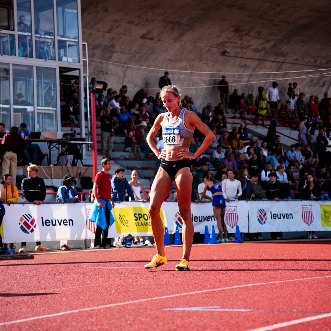 Mariska Parewyck kroont zich tot Belgisch kampioene op de 800 meter