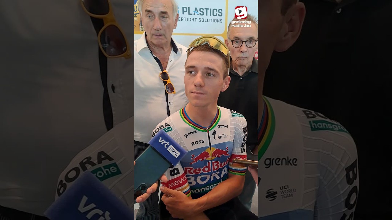 🚴 Remco Evenepoel over druk, ambitie en de Tour