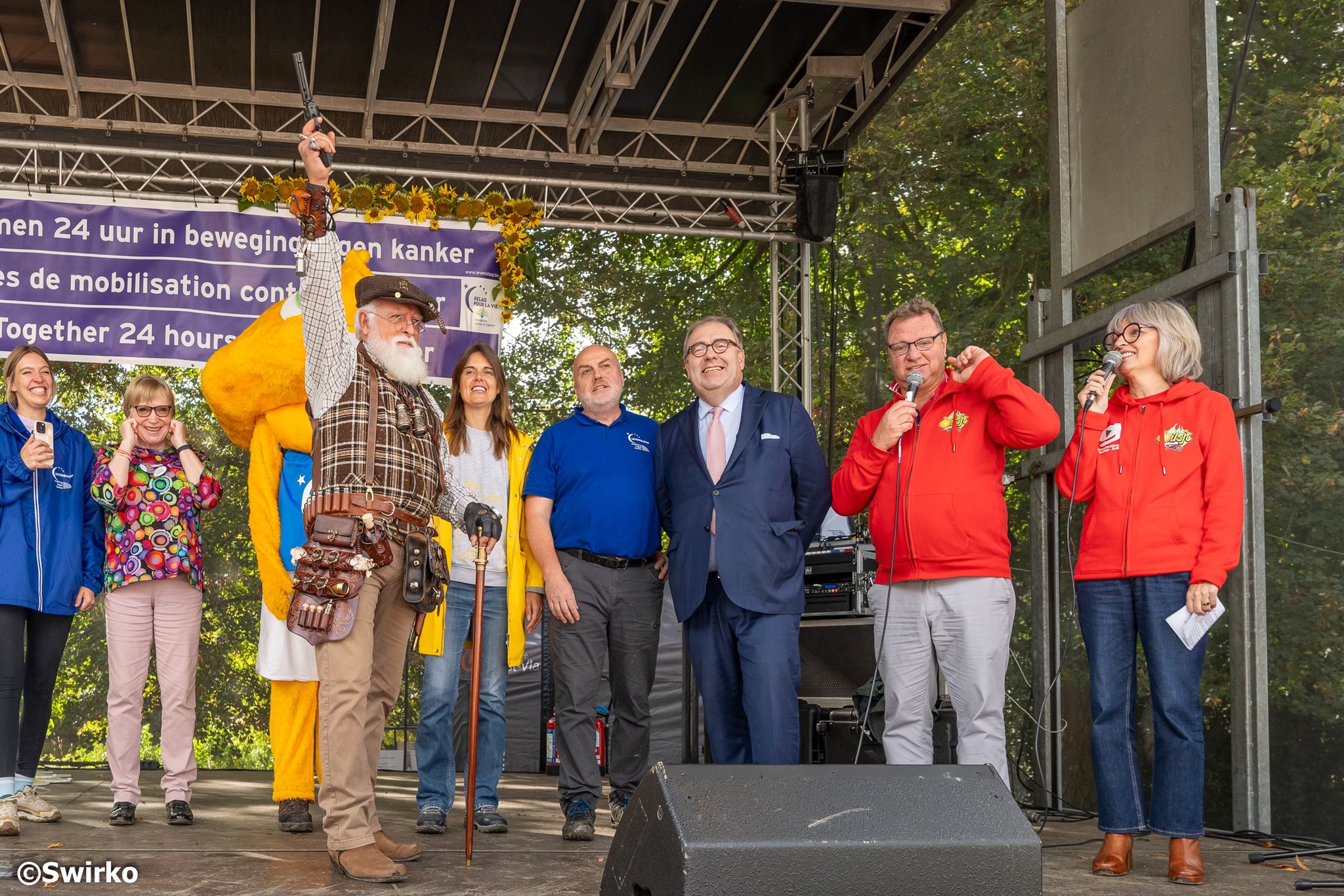 De openingsceremonie van Levensloop 2024! 🏃