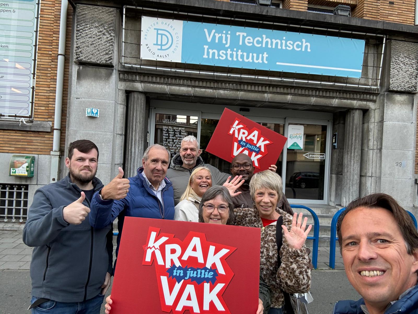 Vooruit aan VTI-poort: “Studiekeuze moet draaien om talent, niet om centen”