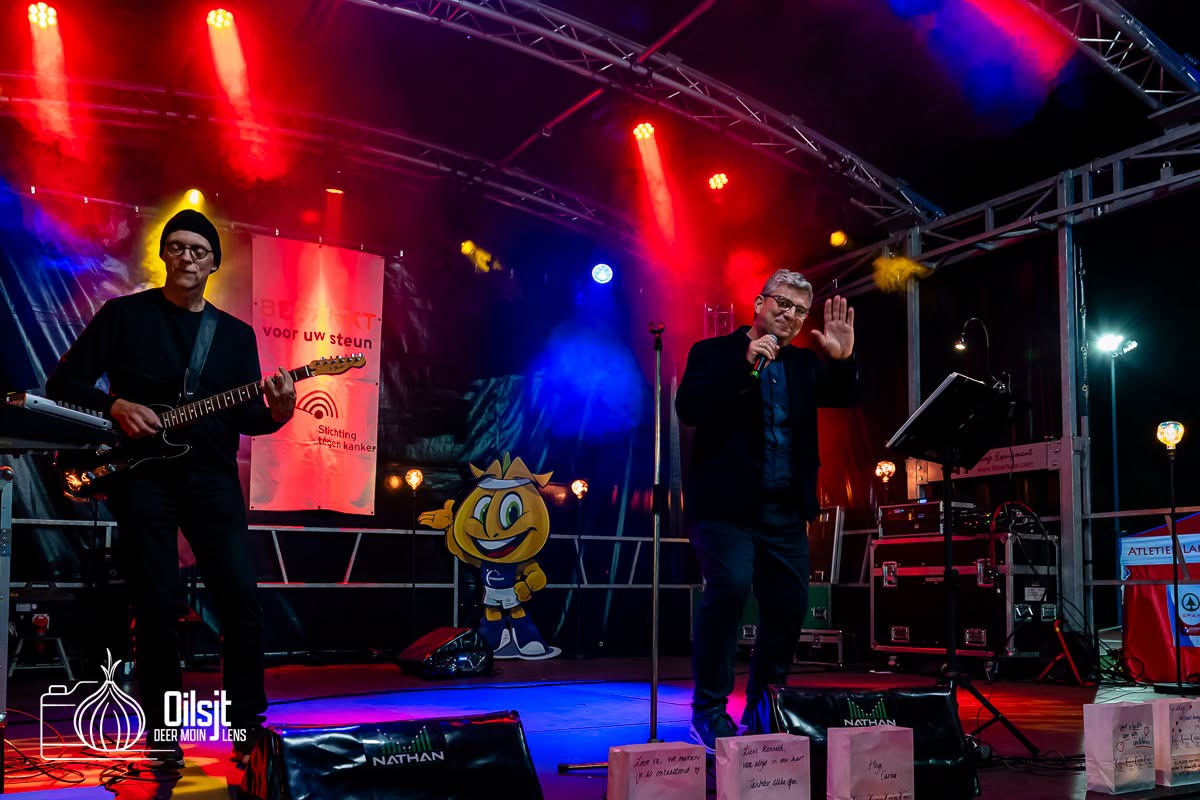 💜 Een zee van licht tijdens Levensloop Aalst