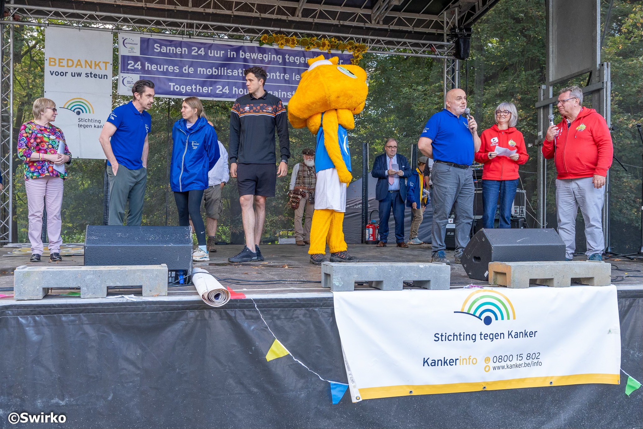 De openingsceremonie van Levensloop 2024! 🏃