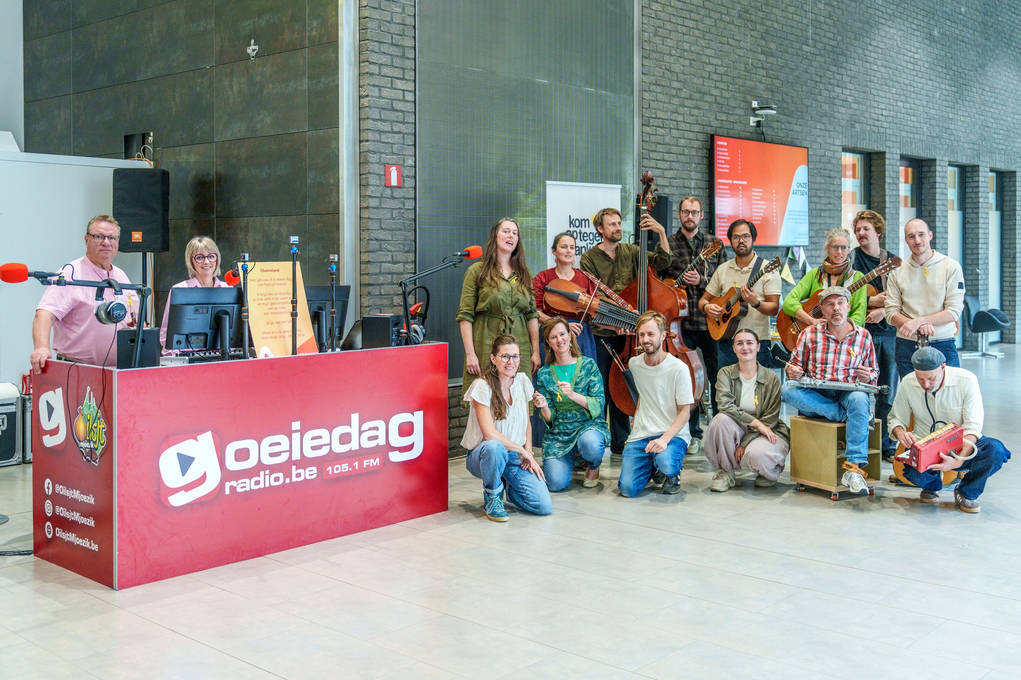 AZORG en Goeiedag Radio brengen warme verhalen tijdens Dag tegen Kanker in Aalst