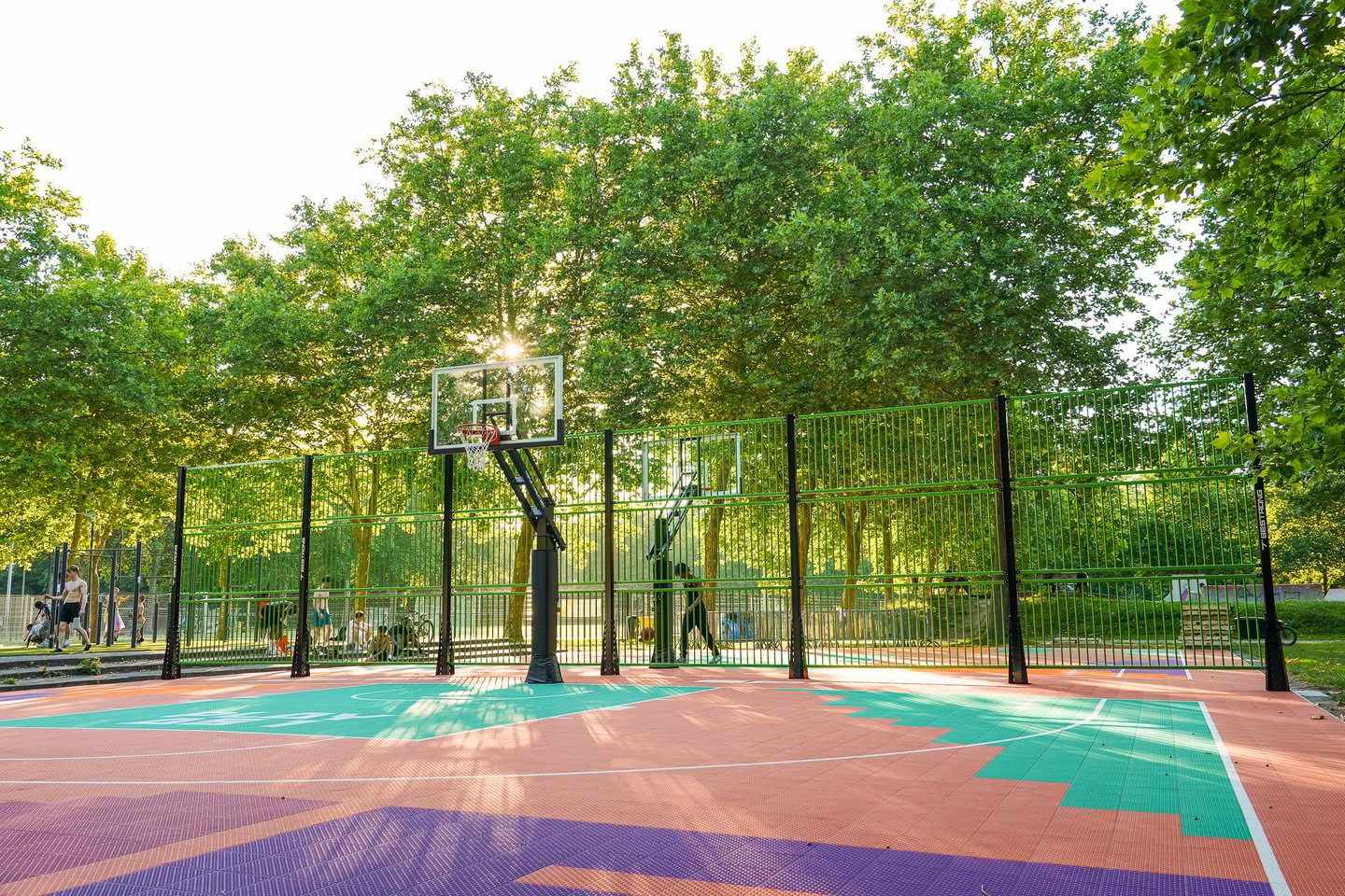 🏀 Nieuwe 3x3-basketbalvelden in Sportcentrum Osbroek! 🏀