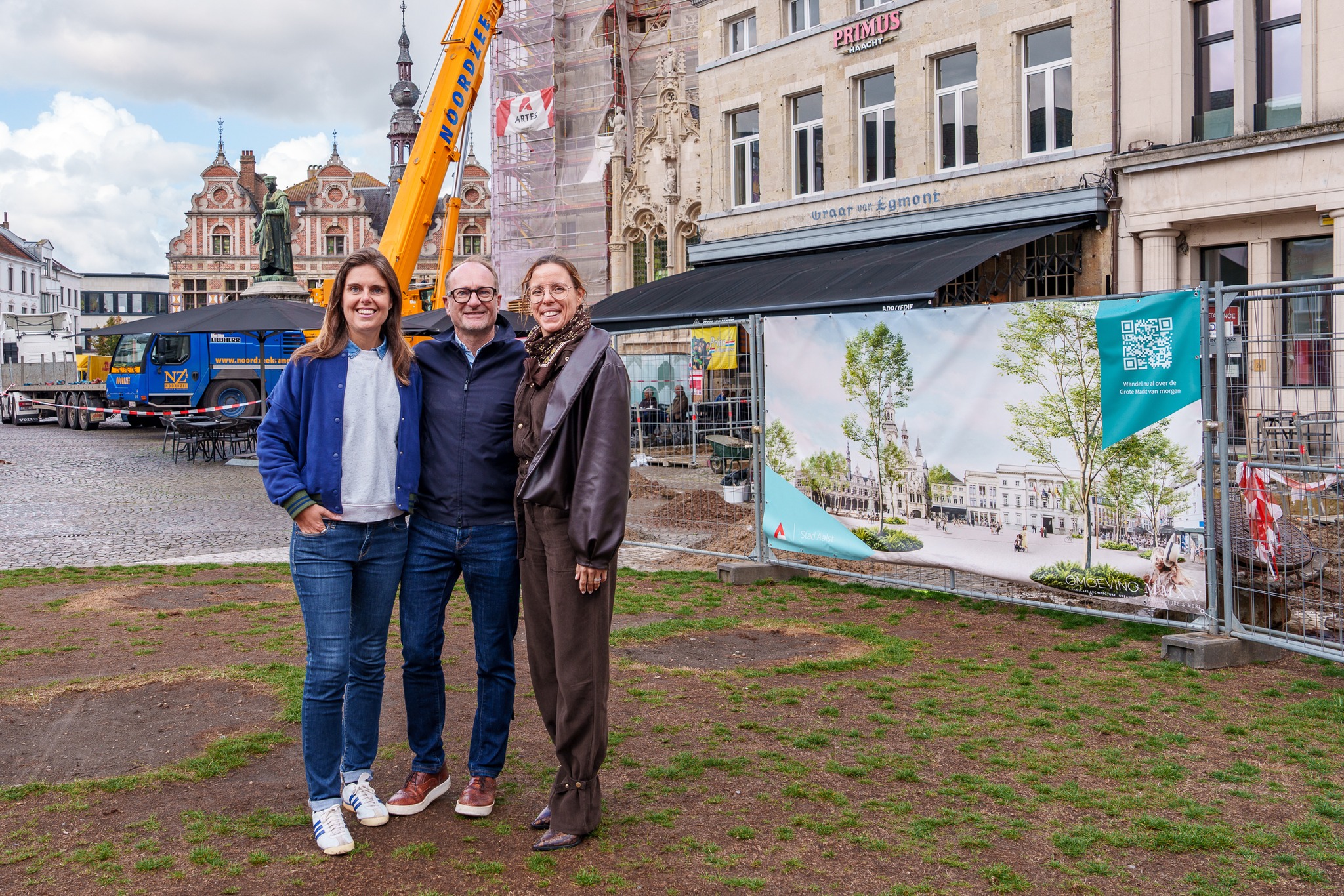 Middelste torentje terug op het Belfort