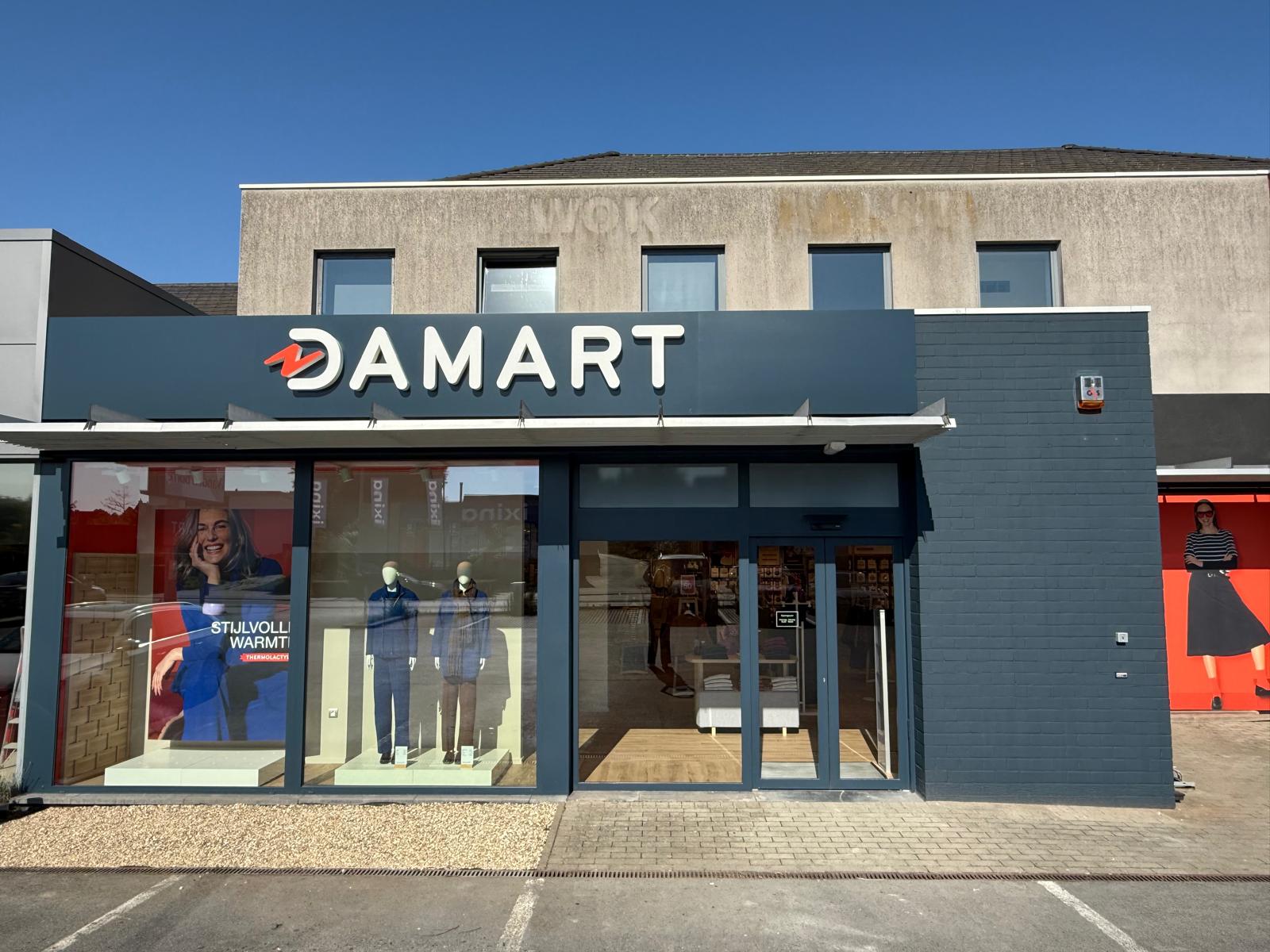 Damart Aalst verhuist naar nieuwe locatie aan Gentse Steenweg