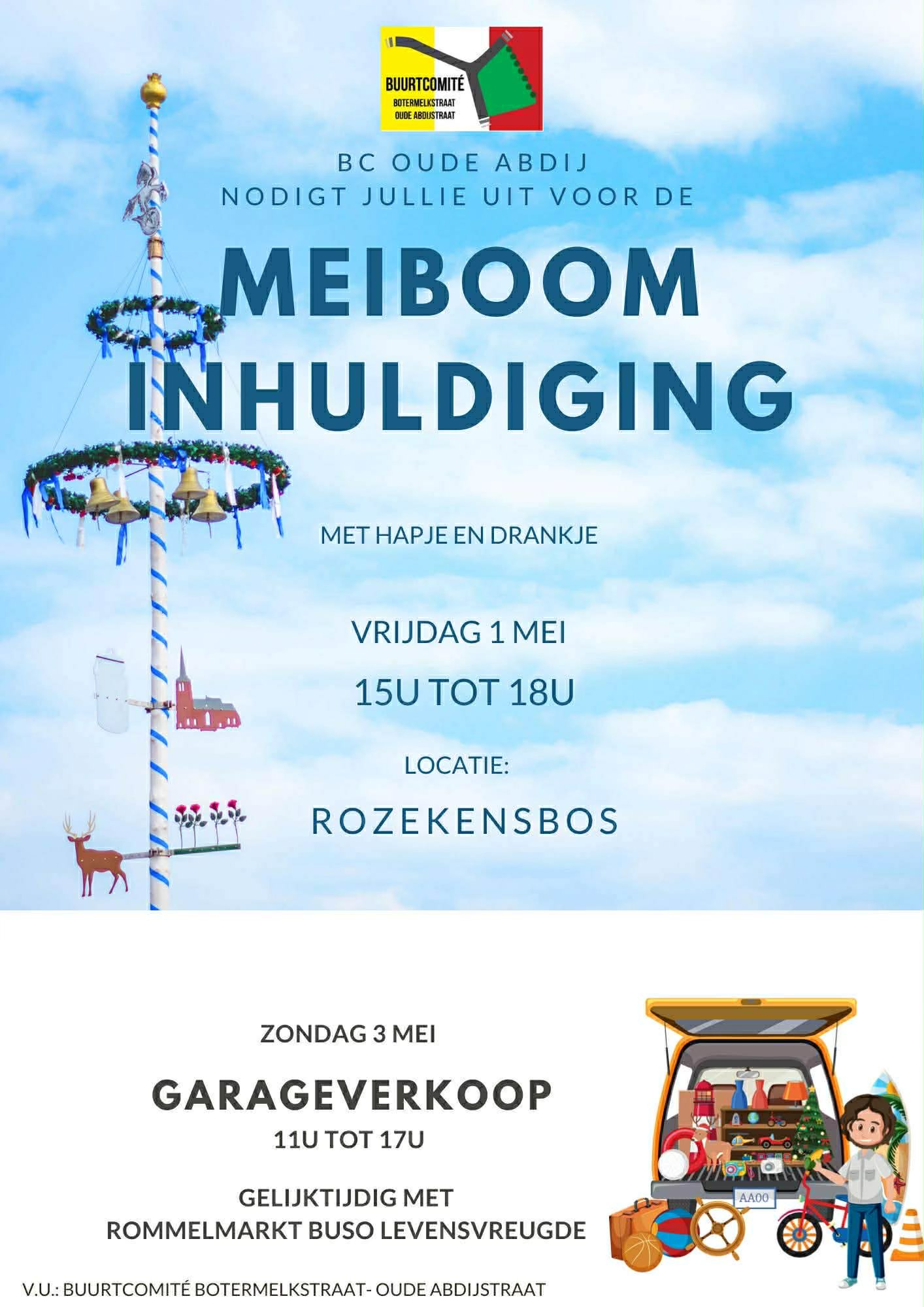 🌳 Meiboom brengt buren samen in Aalsterse wijk