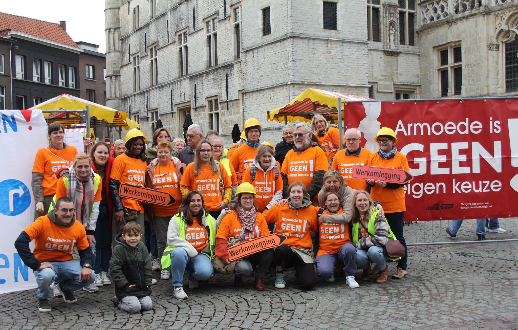 Op 17 oktober, de Werelddag van Verzet tegen Armoede, organiseert de Werkgroep 'Stop de Armoede' in Aalst een sensibiliserende actie. 