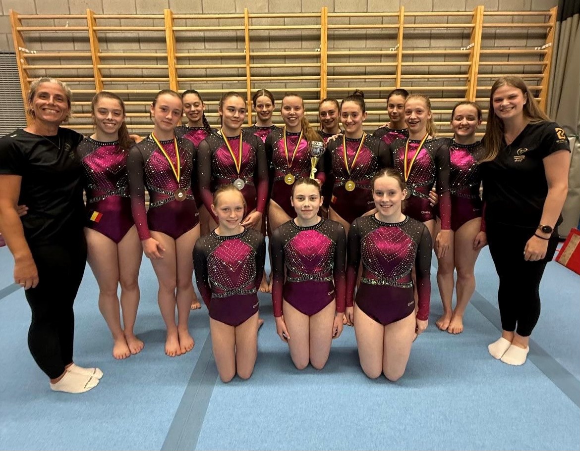 🥇 KT Aalst schittert op het Belgisch Kampioenschap Tumbling! 🤸‍♀️🇧🇪