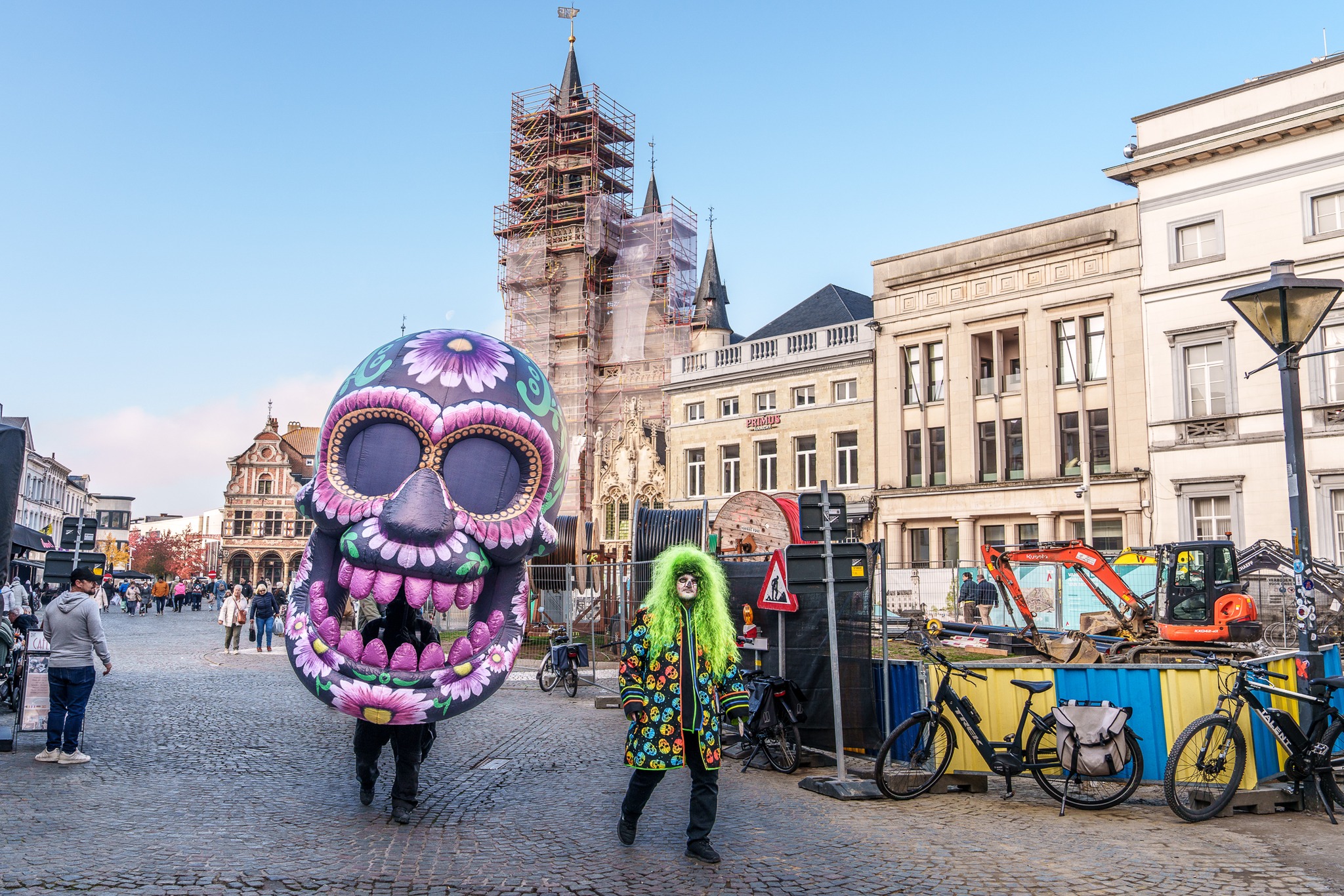 Griezels, snoepjes en 500 kleine monstertjes in Aalst
