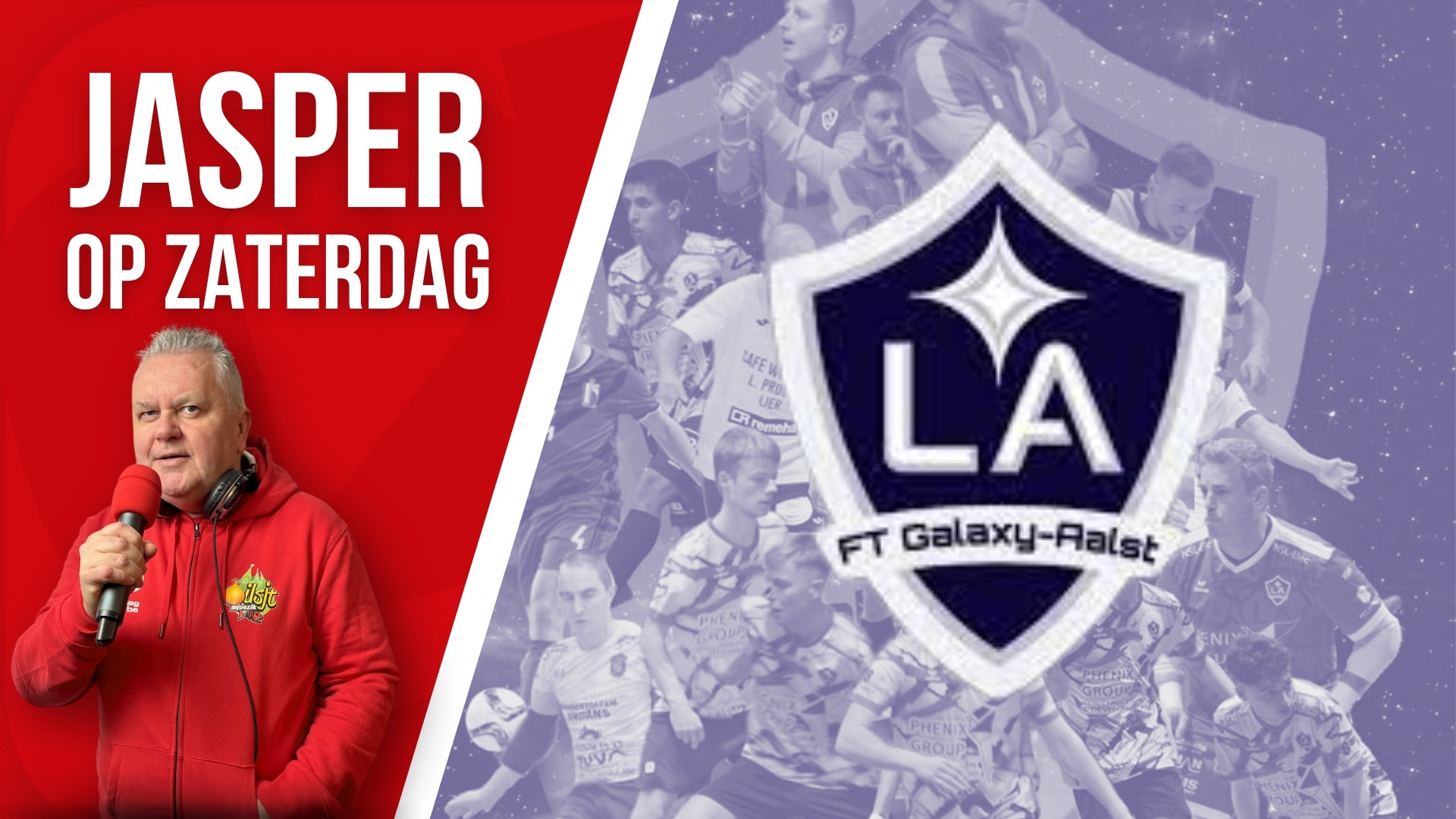 Vorige zaterdag hadden we in "Jasper op zaterdag" een babbel met sportief manager Jordi de Knibber van FT Galaxy-Aalst