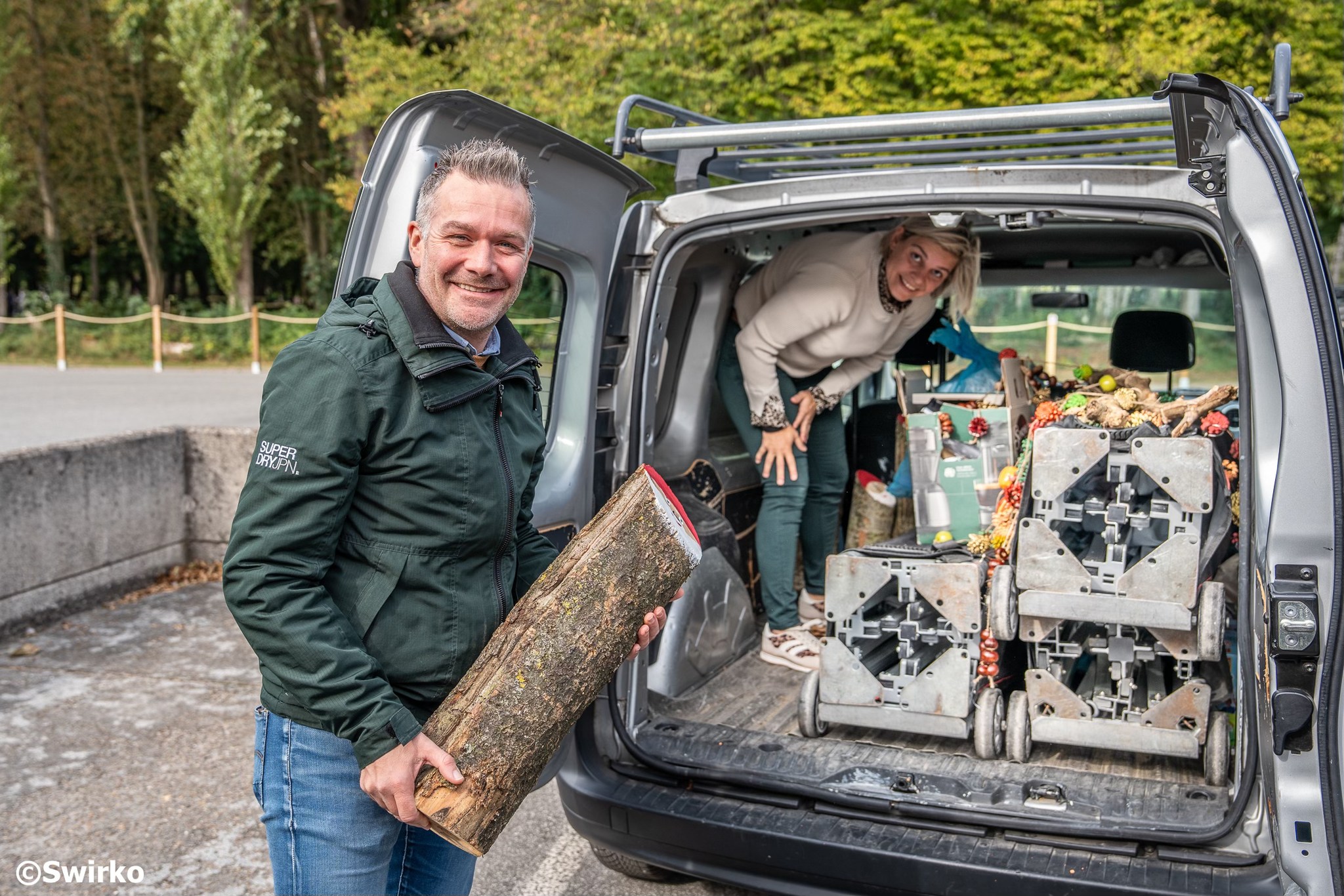 🍁✨ Herfst in het stadscentrum dankzij onze creatieve leerlingen! ✨🍁