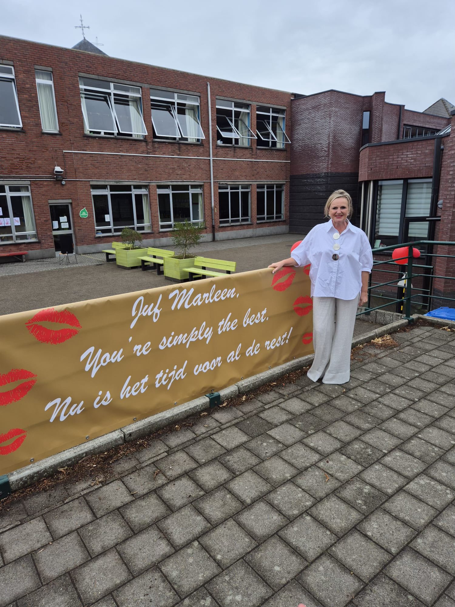 🎉 Juf Marleen gaat op pensioen! 🎉