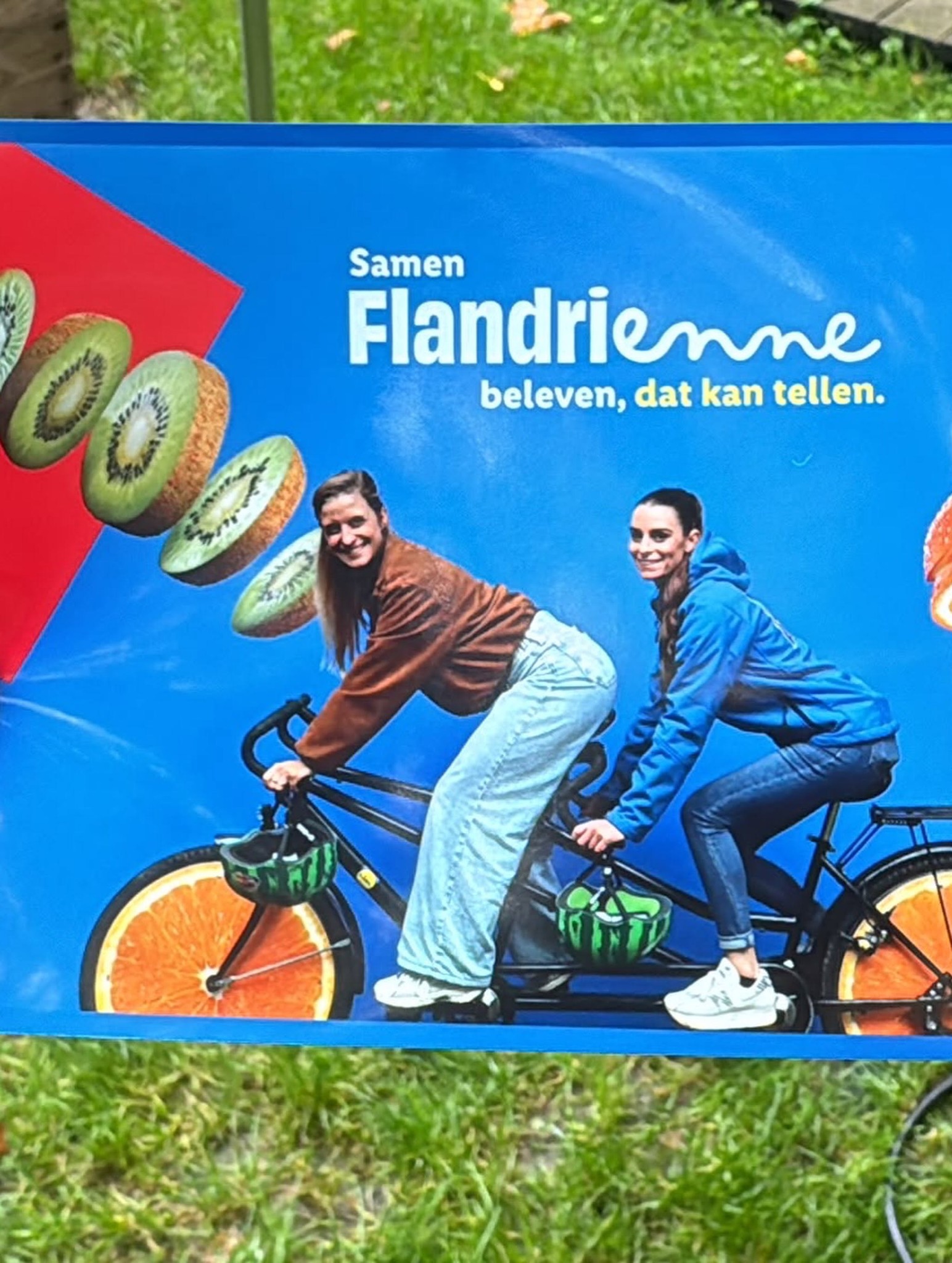 De Fietserij maakt opvallende tandem voor Flandrienne-actie van Lidl